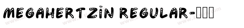MegahertzIn Regular字体转换